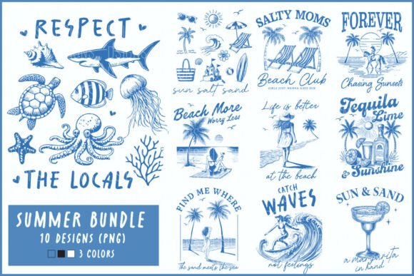 Download Summer Bundle Sea Beach Vacation Trips - Summer bundle Collection