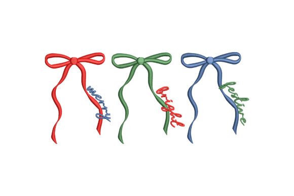 Download Merry Bright Festive Bows - Festive bows Collection