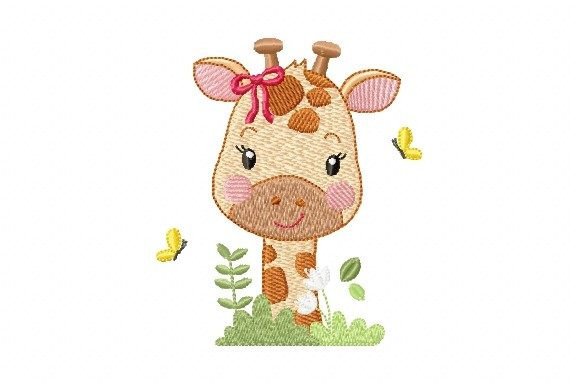 Download Giraffe Girl - Giraffe Collection