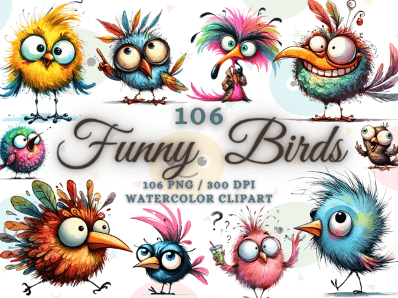 Download Funny Bird Clipart Bundle Funny Bird Png - Clipart bundle Collection